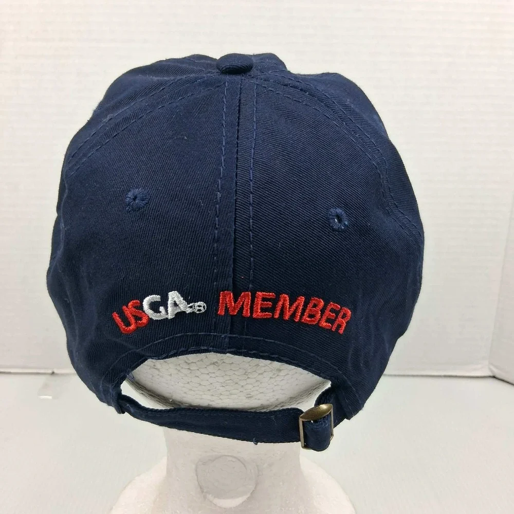USGA 2020 US Open Winged Foot Golf Hat Navy Blue Member Adjustable Baseball Cap